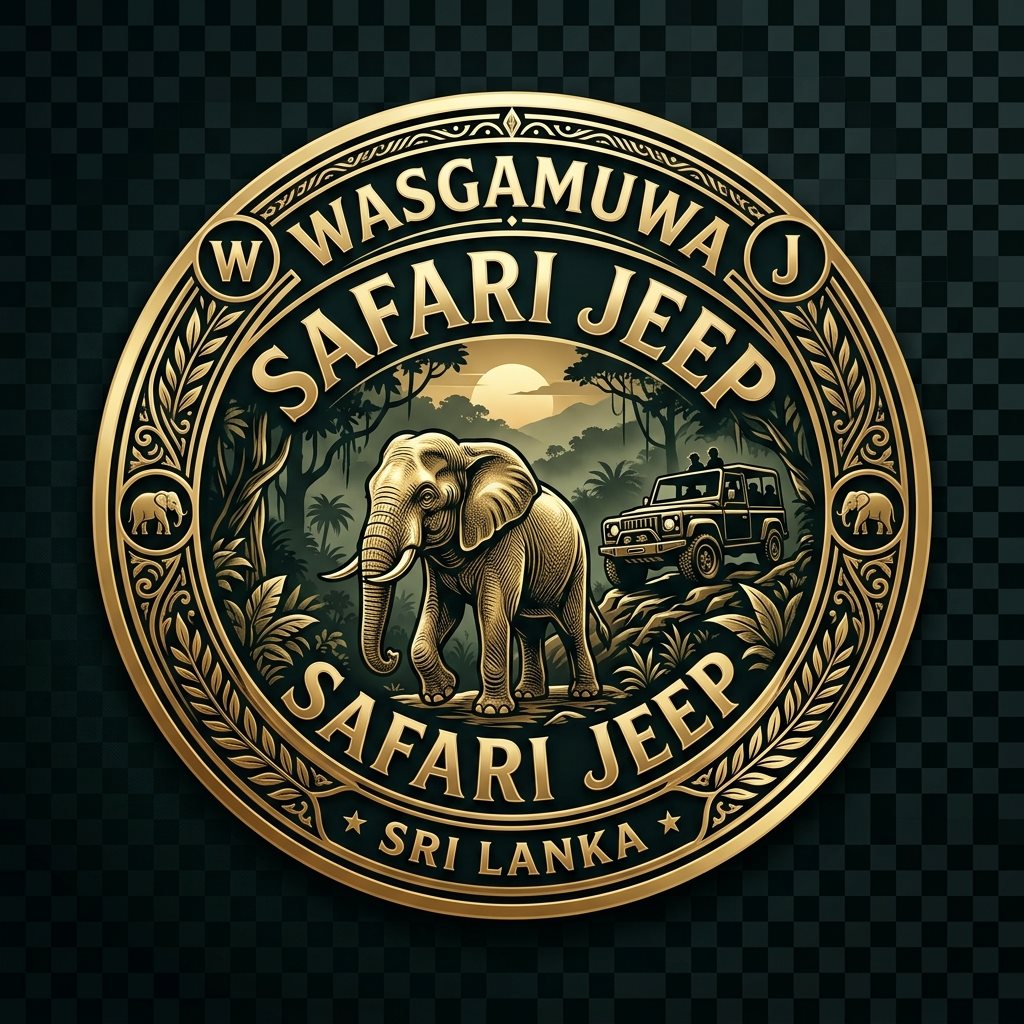 Wasgamuwa Safari Jeep Prasanna Logo